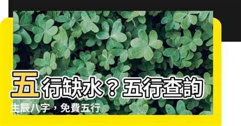 五行屬木缺水|免費生辰八字五行屬性查詢、算命、分析命盤喜用神、喜忌